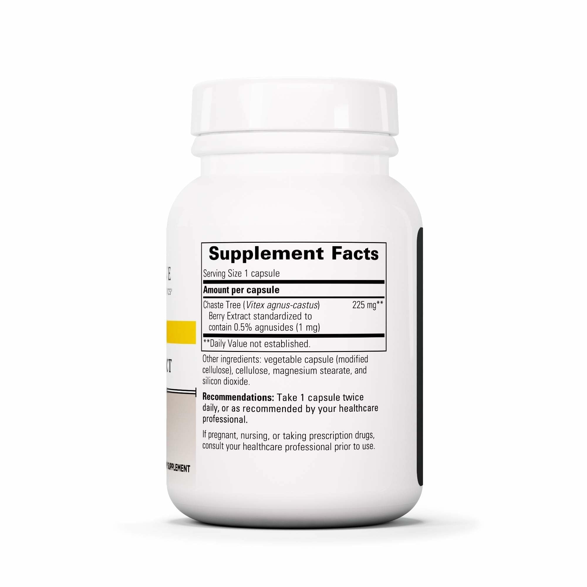 Bouteille Vitex Extract Integrative Therapeutics, pratique pour usage quotidien.
