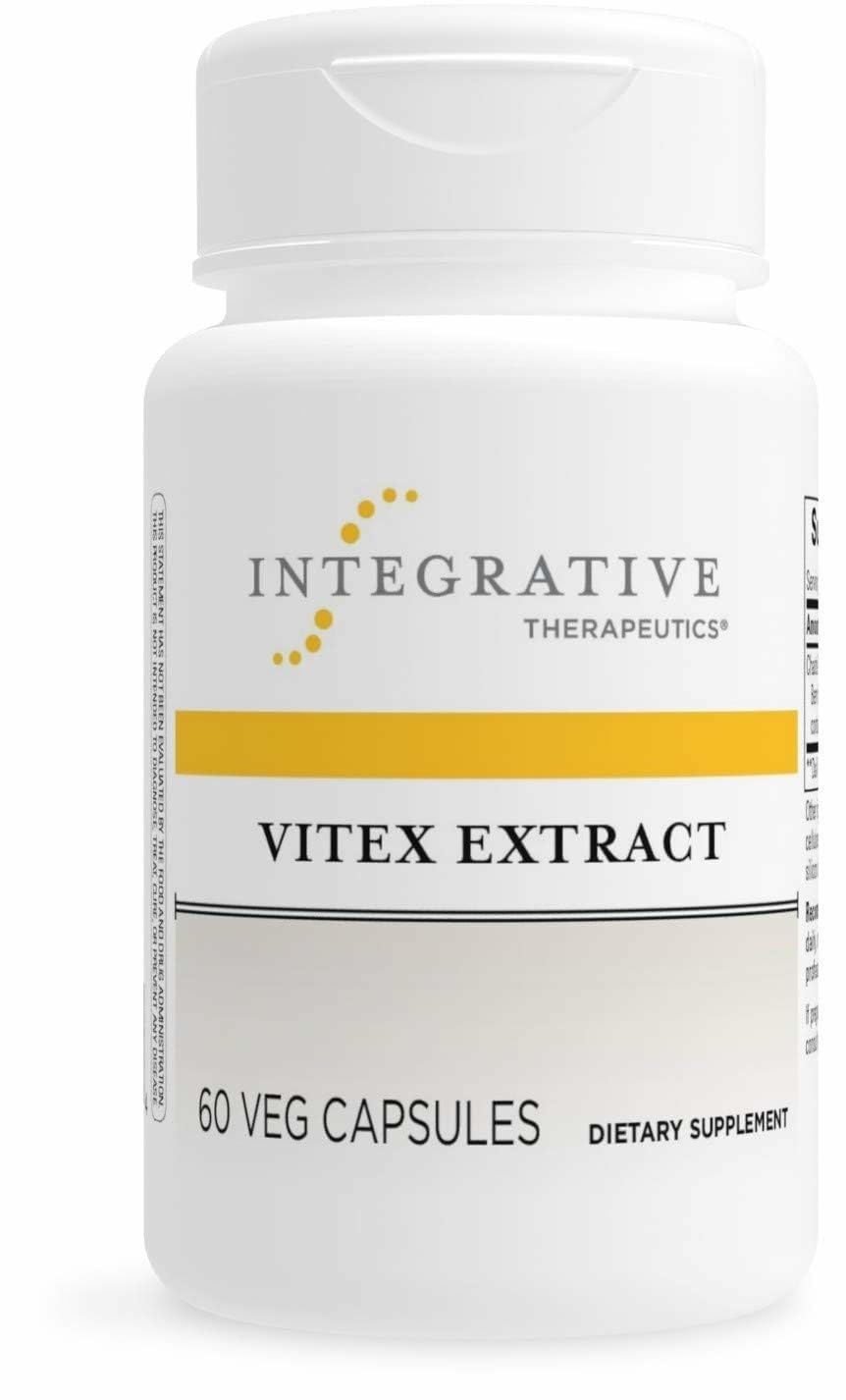 Capsules Vitex Extract Integrative Therapeutics, soutien potentiel du cycle féminin.