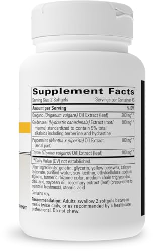 Integrative Therapeutics Y Formula — capsules faciles à prendre pour le soutien digestif quotidien.