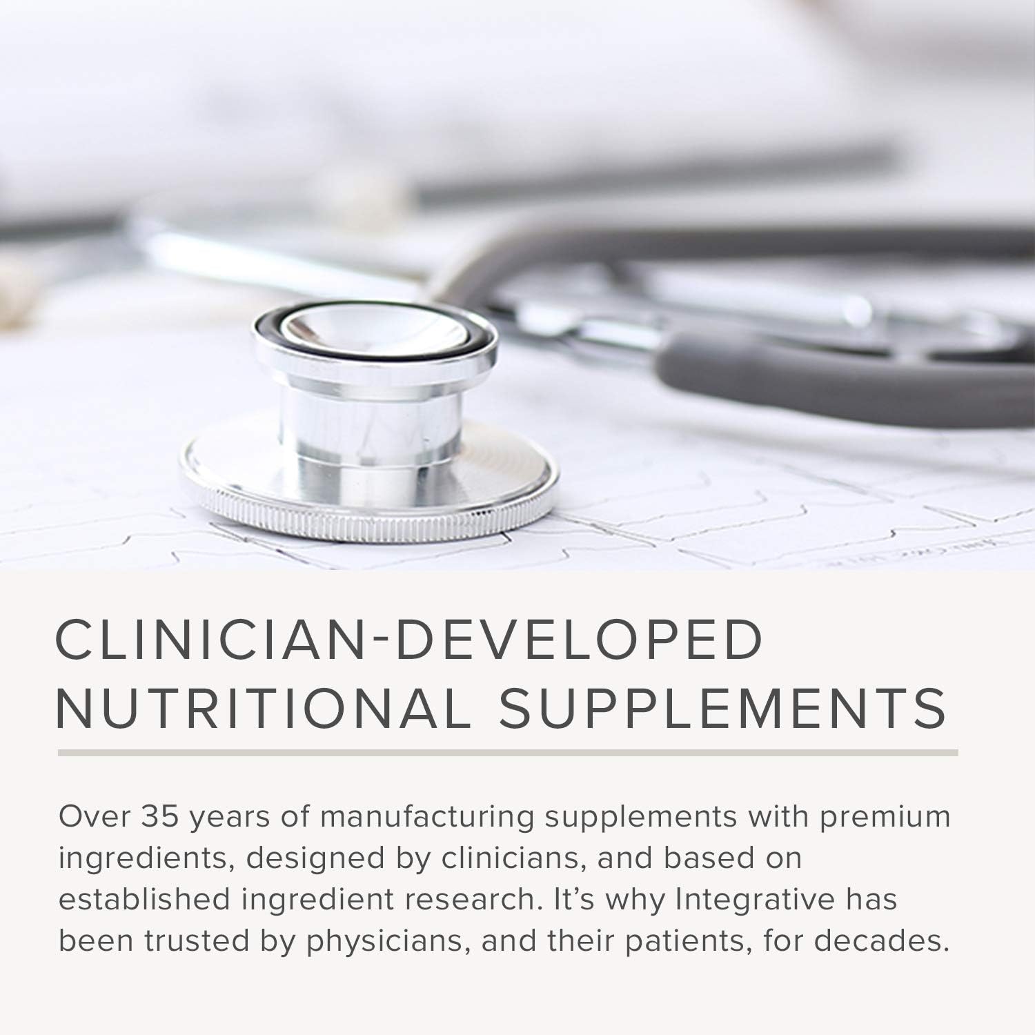 Integrative Therapeutics Y Formula — sans gluten et sans lait, adapté à divers régimes.