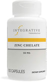 Integrative Therapeutics Zinc Chelate — Bouteille: soutien immunitaire potentiel et antioxydant.