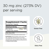 Integrative Therapeutics Zinc Chelate — Capsules: forme hautement absorbable pour l'adulte.