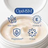 Absorption rapide : crème DMSO Integrity Vitamins pénètre sans laisser de résidu.