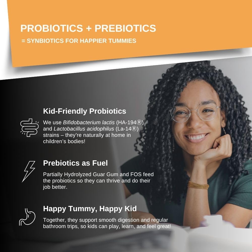 Intelligent Labs Probiotiques Enfants – dessicant oxyfree, emballage sûr et stable.