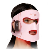 Masque INTEO avec lumière rouge et infrarouge 850nm pour le visage, couverture uniforme du visage