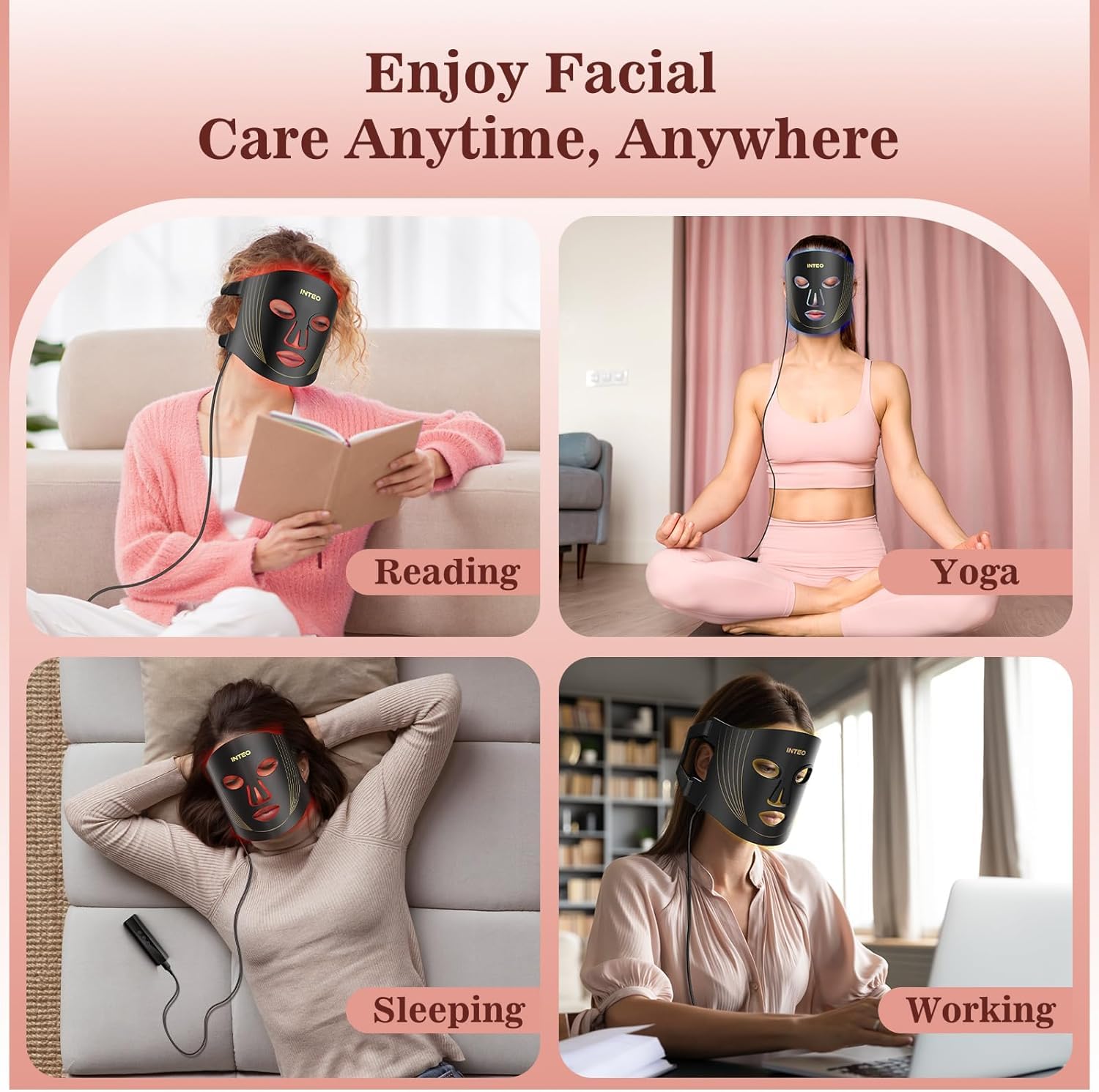 Masque INTEO portable et léger, idéal pour les voyages