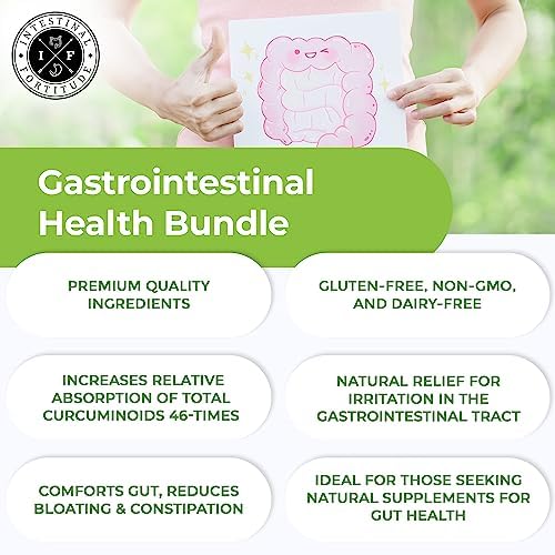 Intestinal Fortitude AI-5, racine-de-gingembre, aide a la digestion et au confort.
