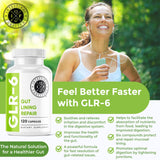 Capsules GLR-6 faciles à avaler, intégration simple dans la routine quotidienne