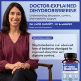 Dosage de 200 mg par portion sur l’étiquette DHB
