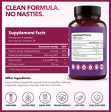 Étiquette Intimate Rose certifiée sans gluten et sans soja.