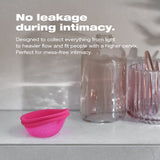 INTIMINA Ziggy Cup 2 – silicone médical de qualité pour la réutilisation.