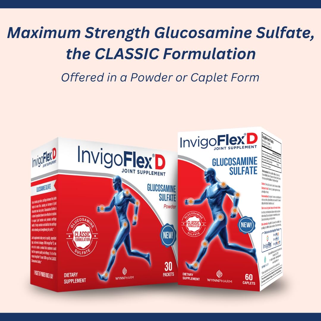 INVIGOFLEX glucosamine sulfate – mode d’emploi clair et efficace.