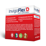 InvigoFlex glucosamine sulfate, sachets 90, emballage pratique pour routines quotidiennes.