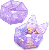 INVODA accessoire pratique pour petites pilules et vitamines quotidiennes.