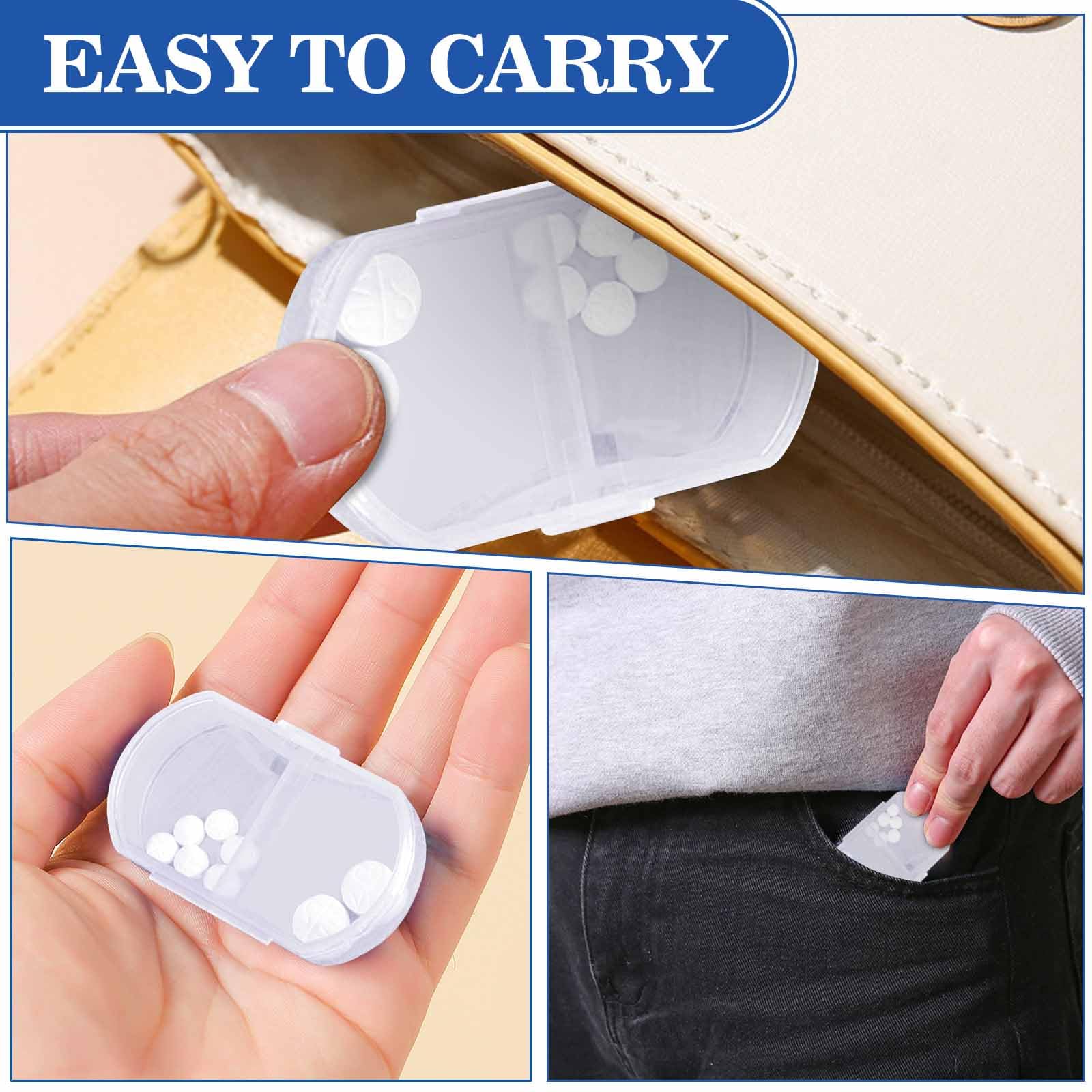 INVODA mini boîte pilules porte-poche, pratique au quotidien.