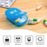 INVODA boîte pilules translucide sans BPA, sécurité et clarté.
