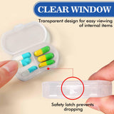 INVODA chambres grandes pilules transparentes pour repérage rapide