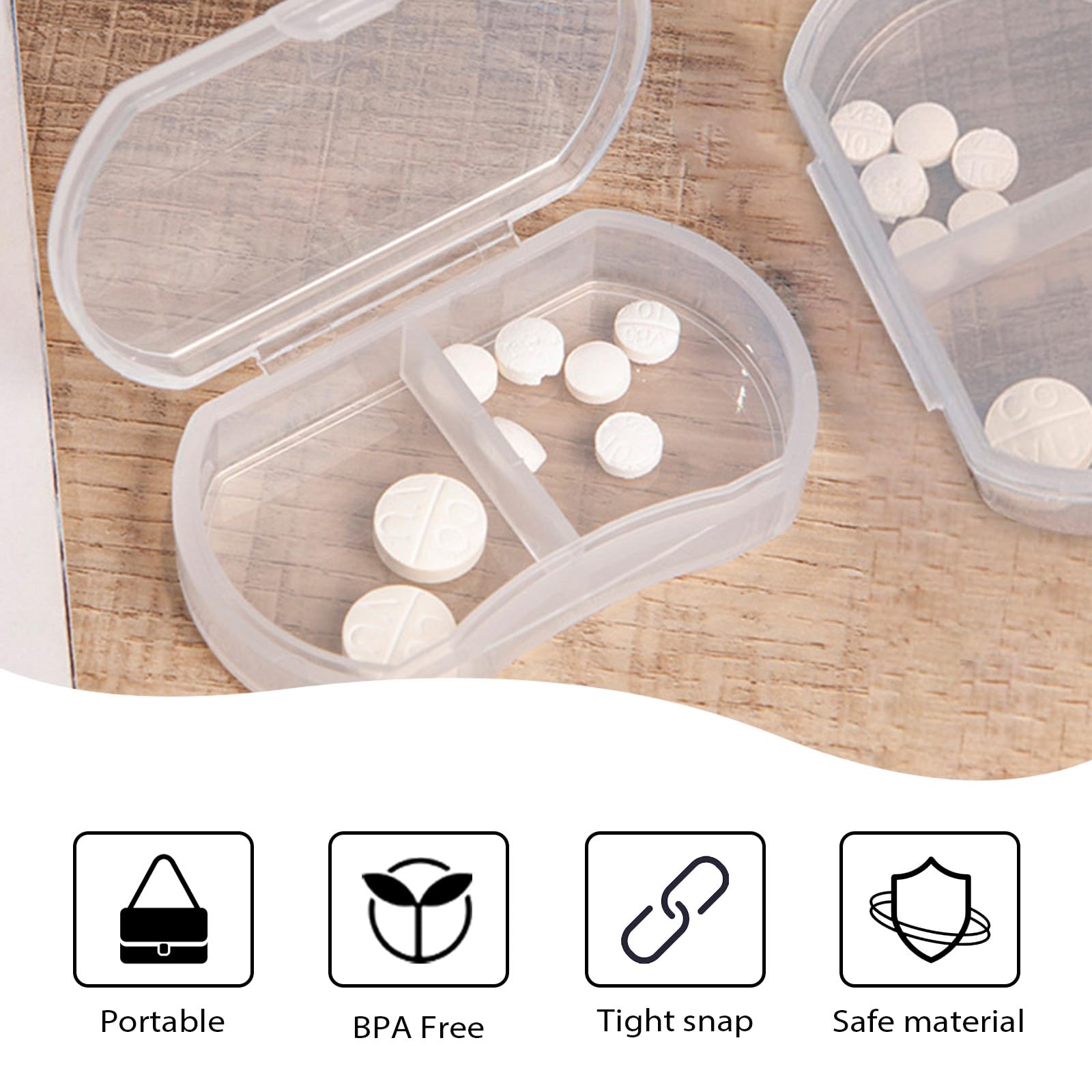 Mini-boite INVODA compacte idéale pour poche ou sac.