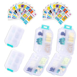 INVODA organisateur pilules hebdomadaire compact pour poche discrète.