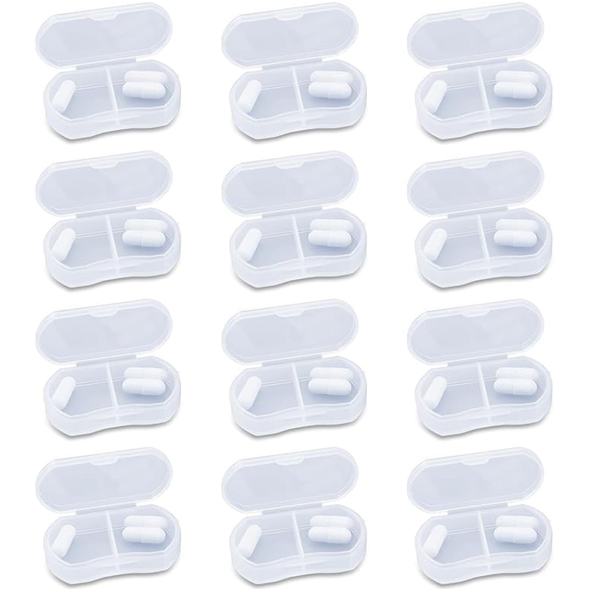 Pochette INVODA pilules 12 emplacements pour organiser votre journée efficacement.