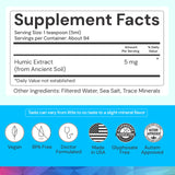 ION* Intelligence of Nature Gut Support – etiquette-bouteille: étiquette claire et informative.