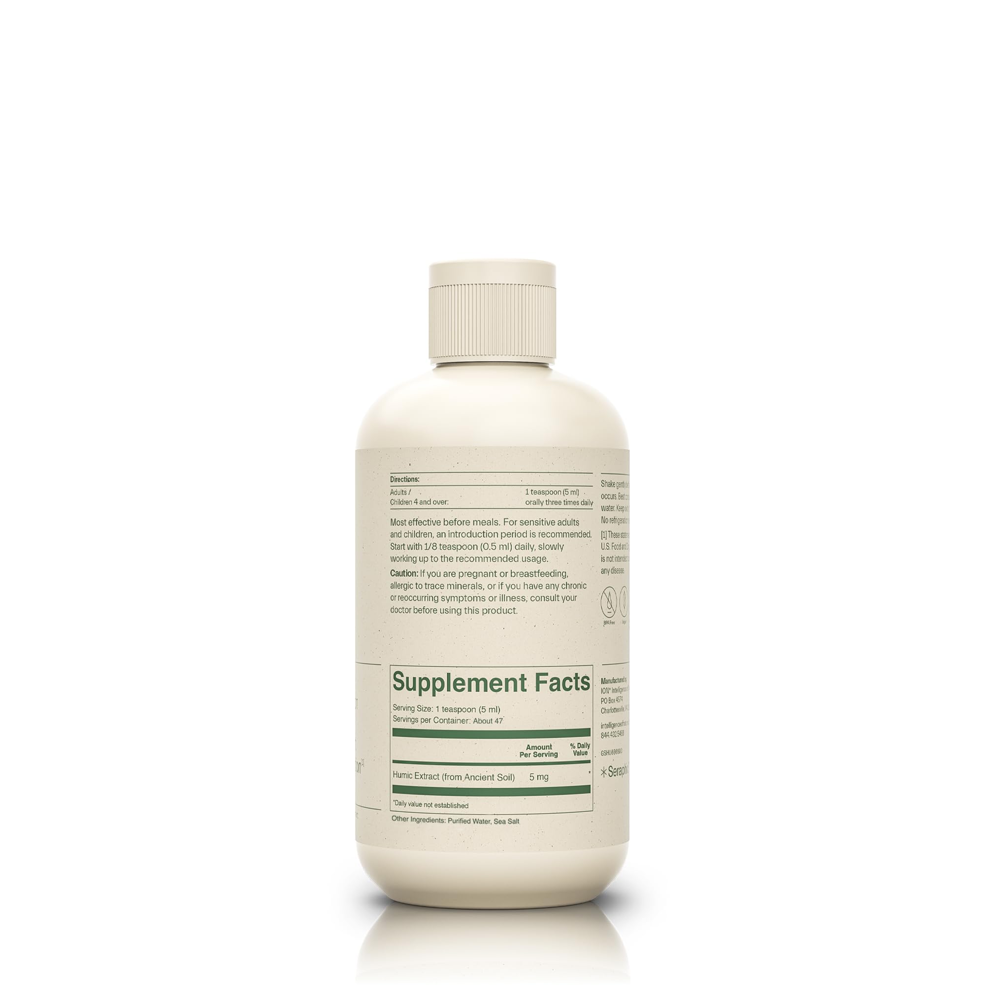 ION* Intelligence of Nature - Gouttes vers verre, dosage simple pour routine digestive.