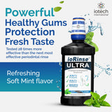 IoRinse Ultra recommandé par des dentistes pour une protection gingivale efficace.