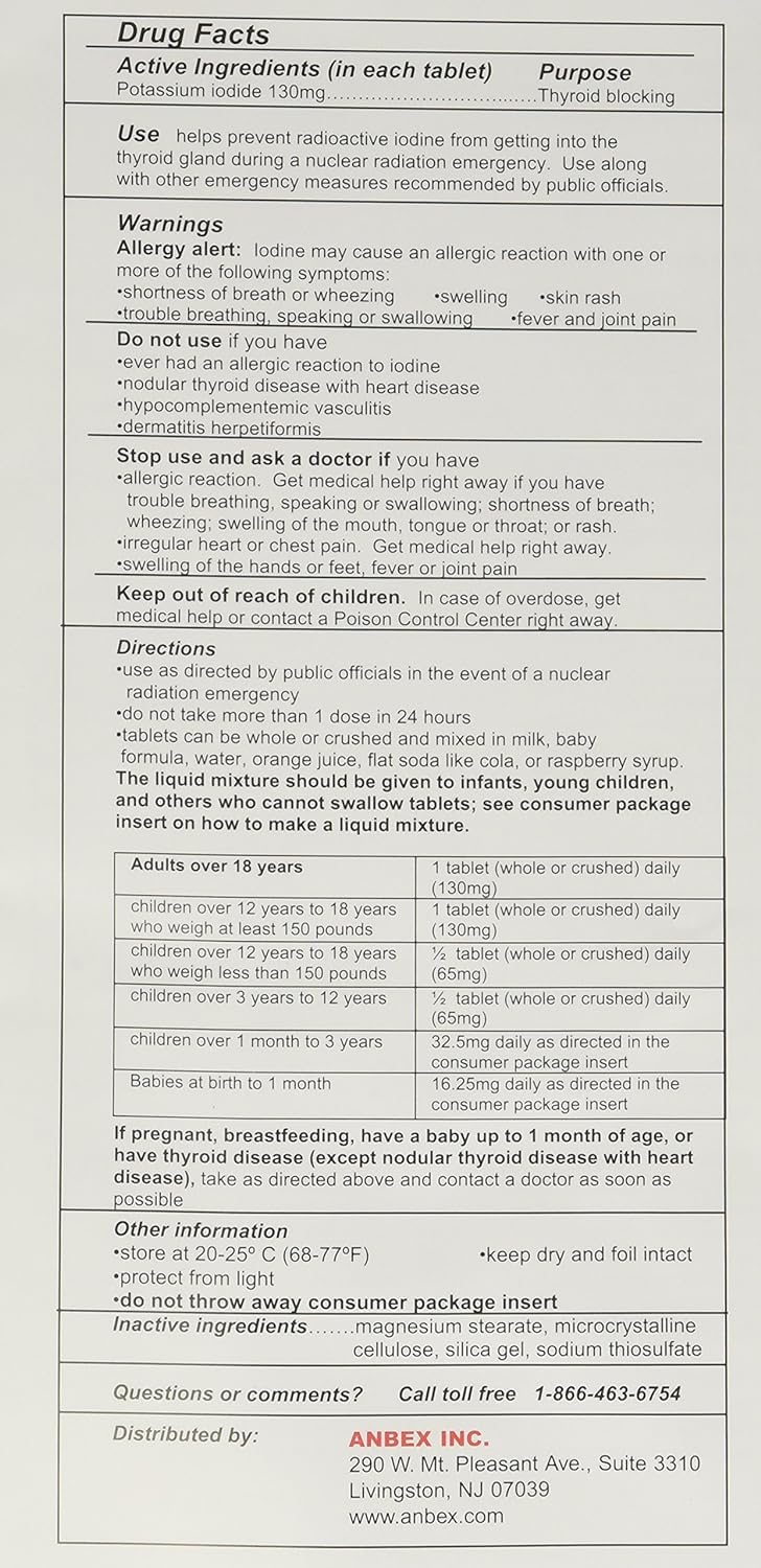 IOSAT boîte de 14 comprimés 130 mg, pratique pour les 10 paquets, stockage et préparation faciles