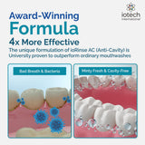 ioRinse AC protection des caries et guidage visuel