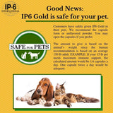 IP6 Gold emballage US cgmp: fabrication conforme aux normes.