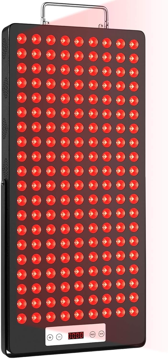 iPlantop panneau rouge visage: énergie ciblée pour la peau et le teint