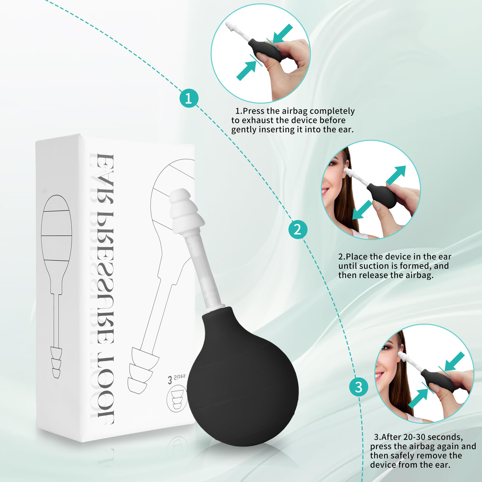 IPZL outil-relief-pression-oreille-plongee, utilisation légère en plongée