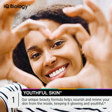 IQ Biology gommes biotine: meilleure sante des cheveux et des ongles.