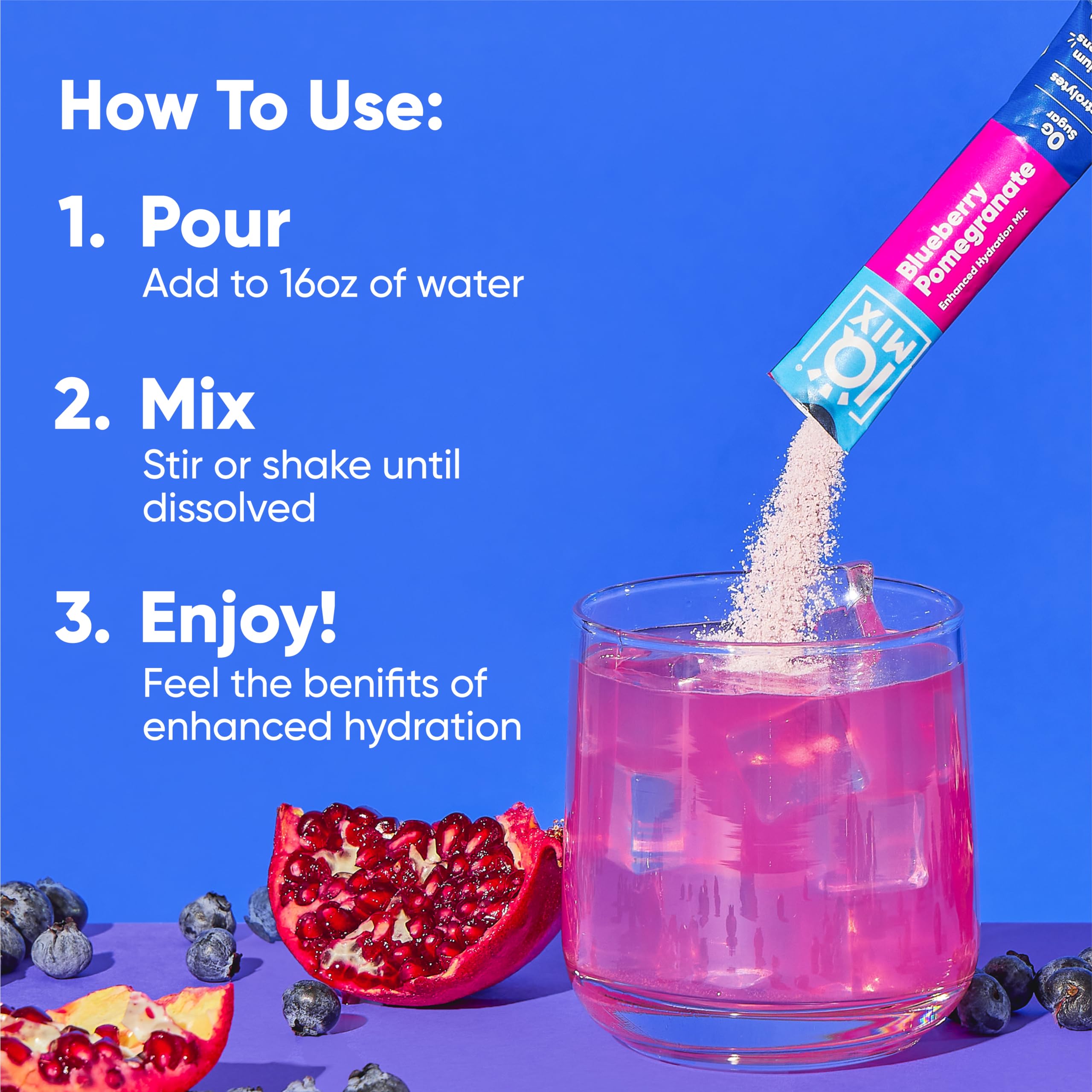 IQMIX assortiment de saveurs, variété pratique pour rester hydraté.