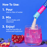 IQMIX coffret-40-sachets pratique pour hydratation quotidienne variée.