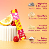 IQMIX poudre pêche mangue, goût agréable pendant le cardio.