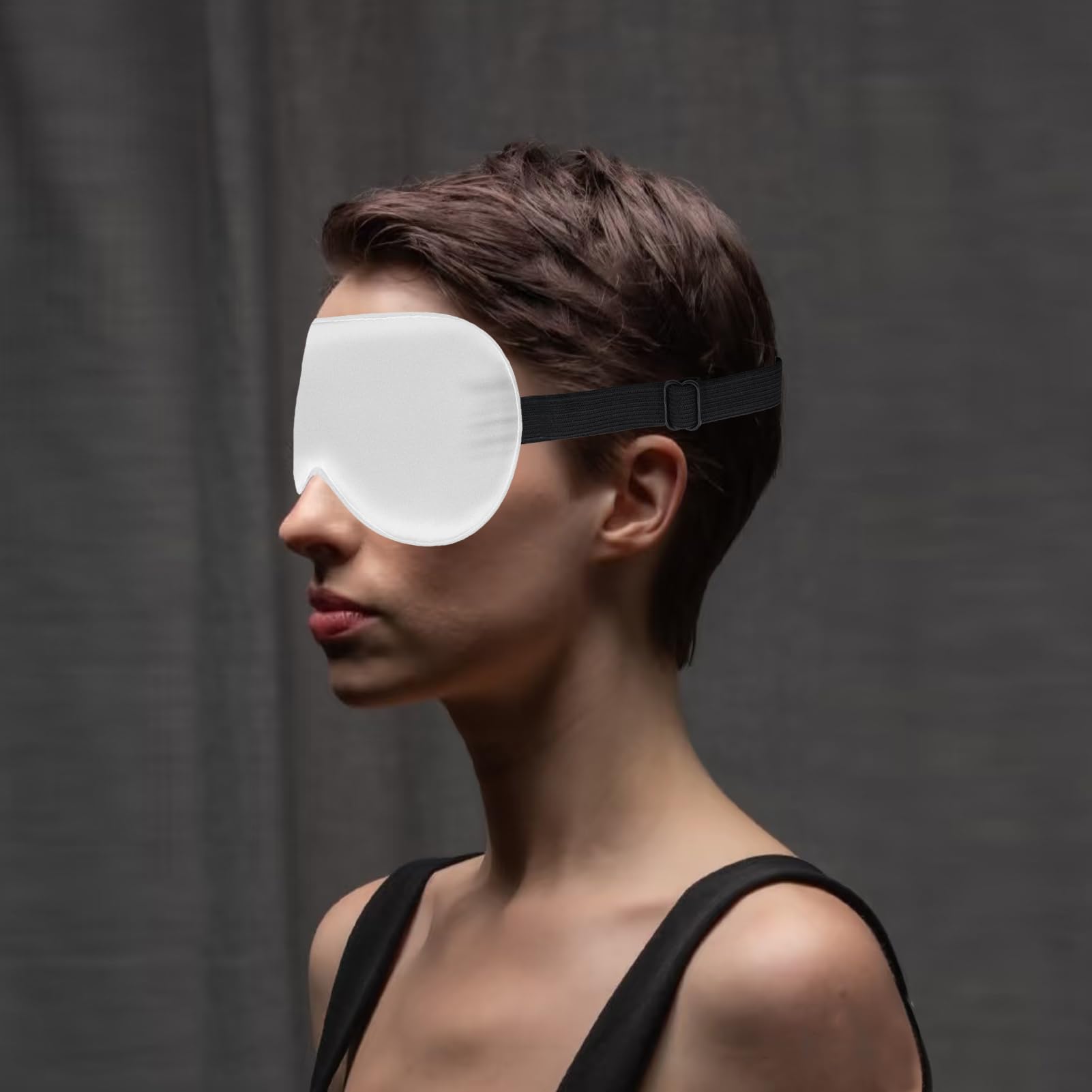 iRboWou masque sommeil en soie – douceur et confort pour le soin du visage