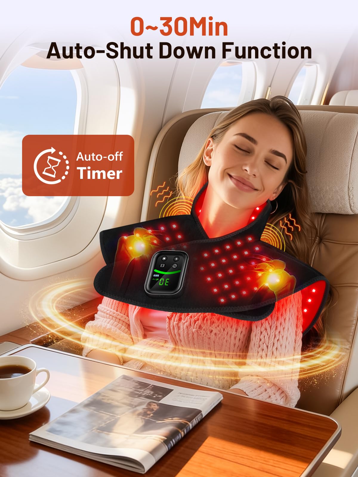 IRELEX Pad: thermothérapie à 3 niveaux pour ajuster la chaleur.