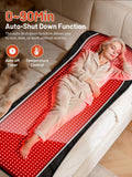IRELEX Tapis luminothérapie rouge – contrôle à 5 niveaux et minuterie conviviale