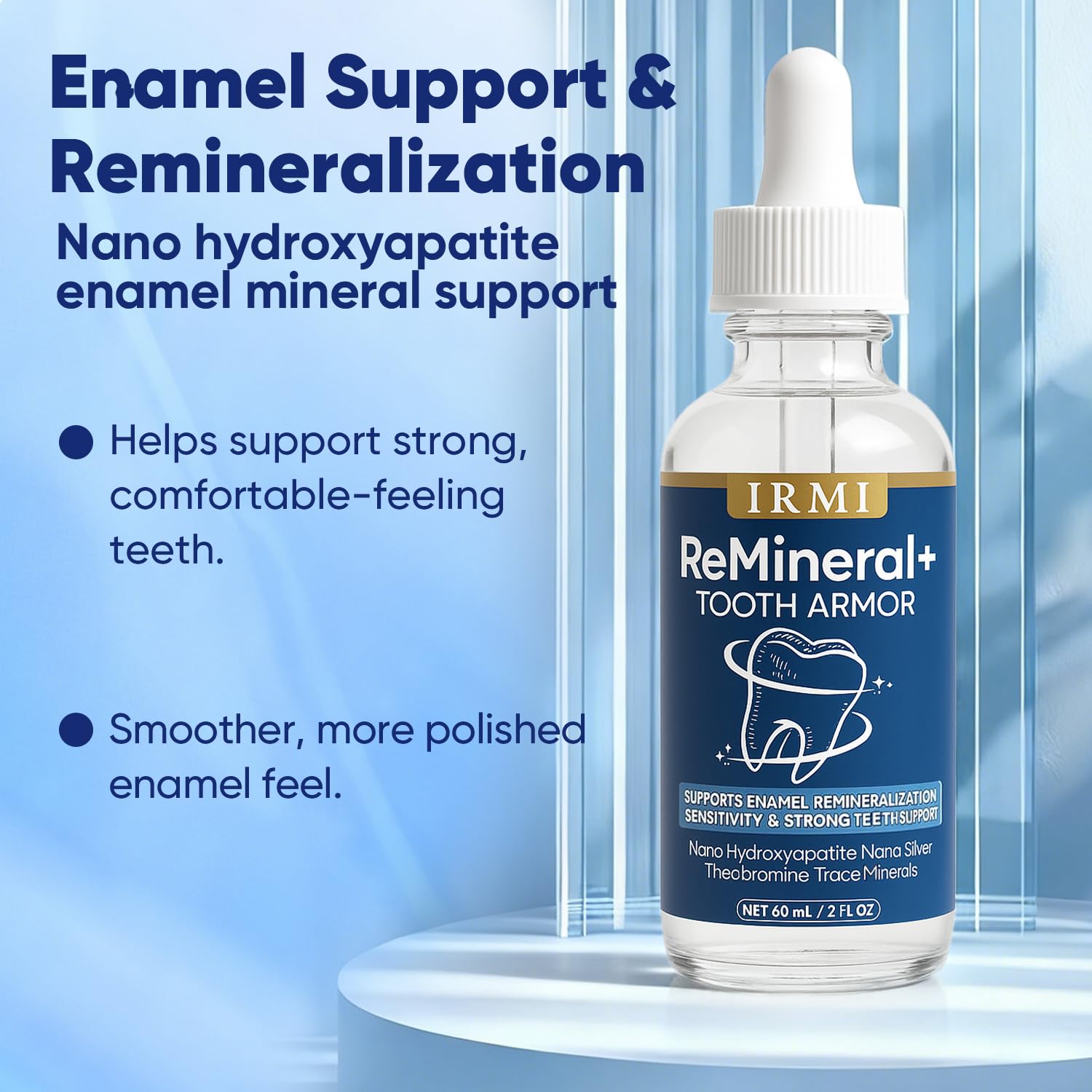 IRMI Irmi Dental Care Drops – texture liquide ultra-fin pour une couverture homogène