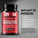 Iron Brothers Supplements capsules-veganes : gélules faciles à avaler et véganes.