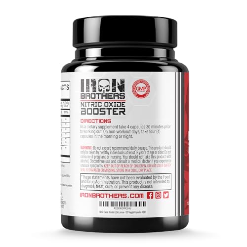Iron Brothers Supplements flux-sanguin-soutien : meilleure circulation pour des muscles alimentés en oxygène.