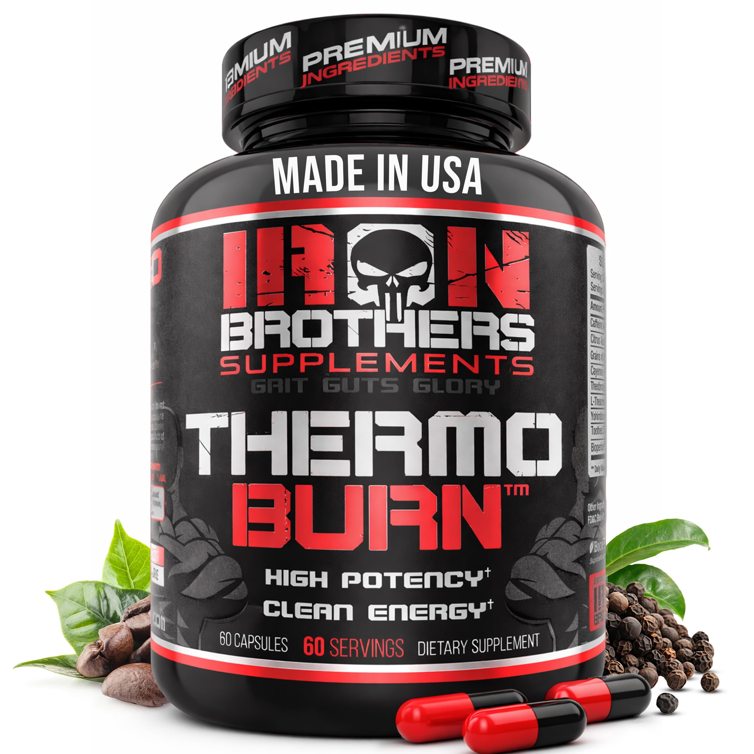 Iron Brothers Thermo Burn Hardcore – bouteille énergie soutenue et utilisation quotidienne