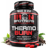 Iron Brothers Thermo Burn Hardcore – bouteille énergie soutenue et utilisation quotidienne