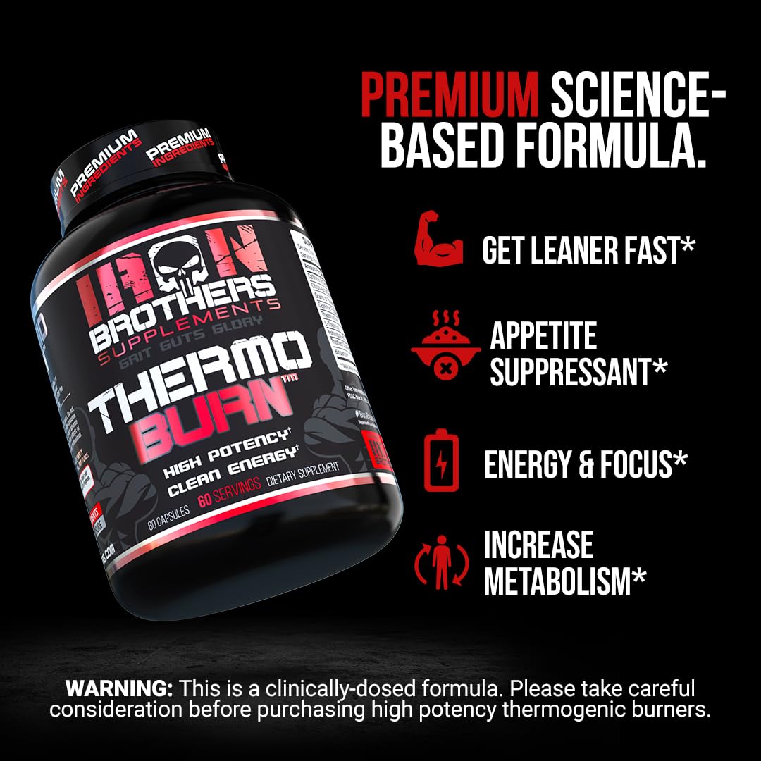 Étiquette Iron Brothers Thermo Burn Hardcore – composants clés et guide d’utilisation pour l’énergie