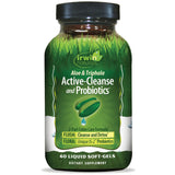 Irwin Naturals Aloe & Triphala – gélules liquides faciles, soutien digestif naturel.