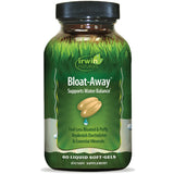 Irwin Naturals Bloat-Away, bouteille centrale visible, soutien potentiel à l'équilibre hydrique après exercice