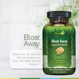 Irwin Naturals Bloat-Away, composition botanique incluant canneberge, pissenlit et genièvre