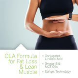 Gélules CLA Irwin Naturals avec complexe bio-perine améliorant la biodisponibilité.