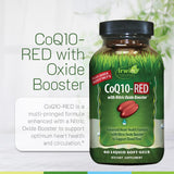 Irwin Naturals CoQ10-RED, gelules liquides pour énergie durable et continue.